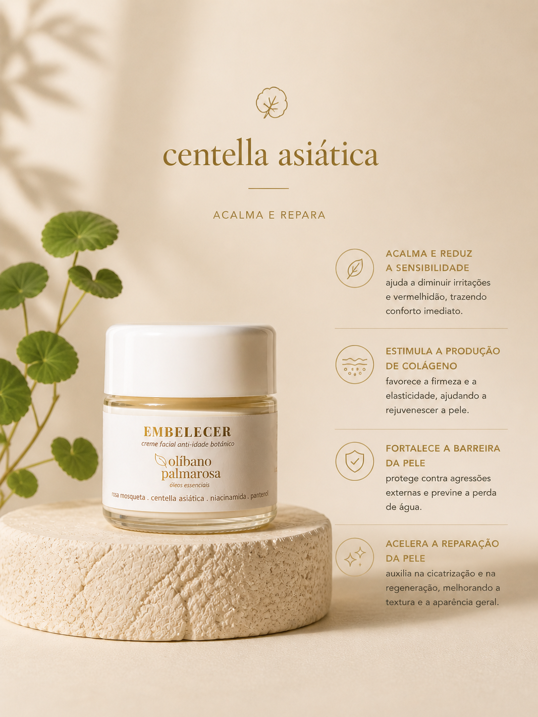 Creme Facial Embelecer