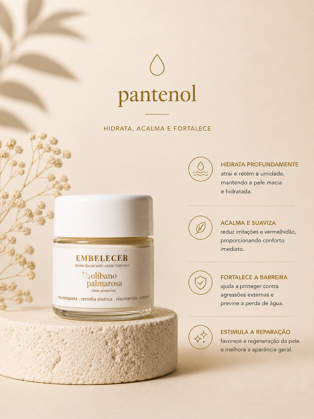 Creme Facial Embelecer