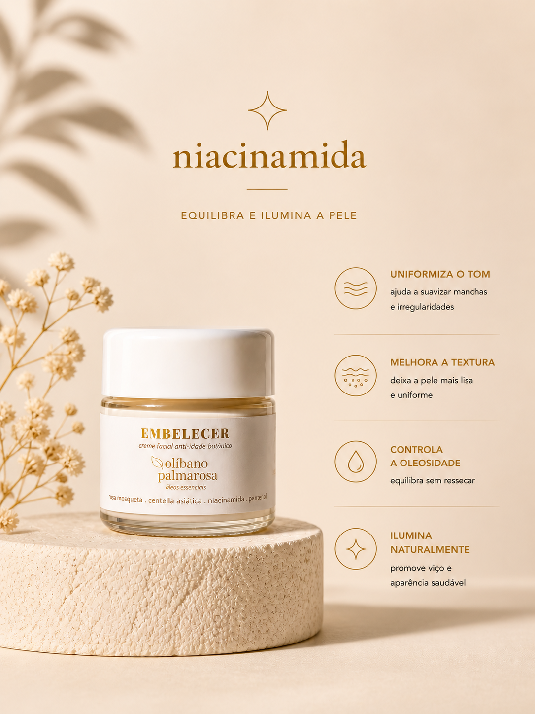 Creme Facial Embelecer