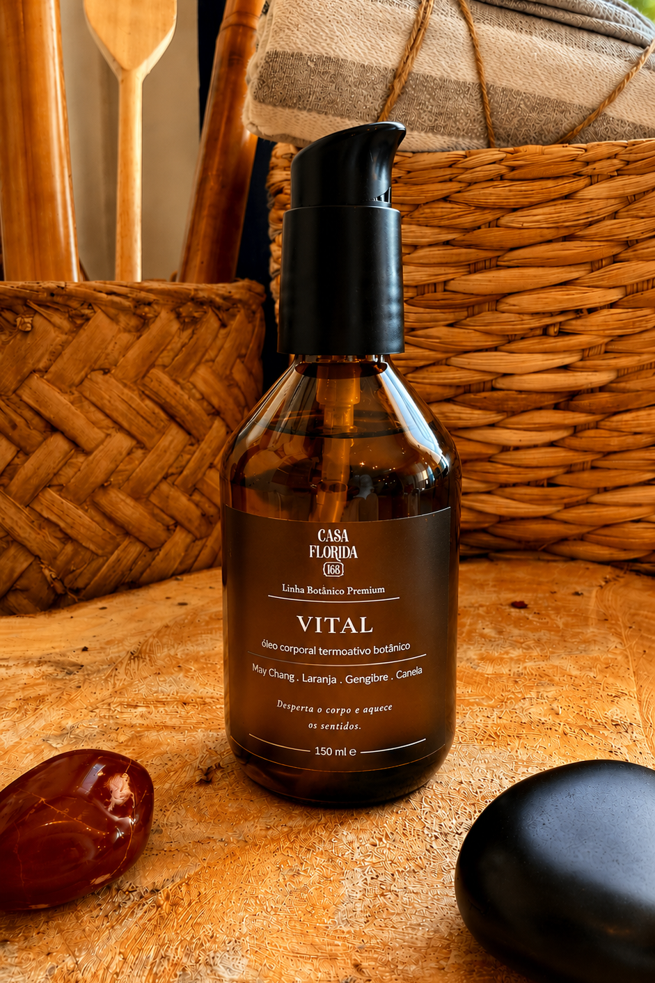 Vital - Óleo Corporal Termoativo Botânico