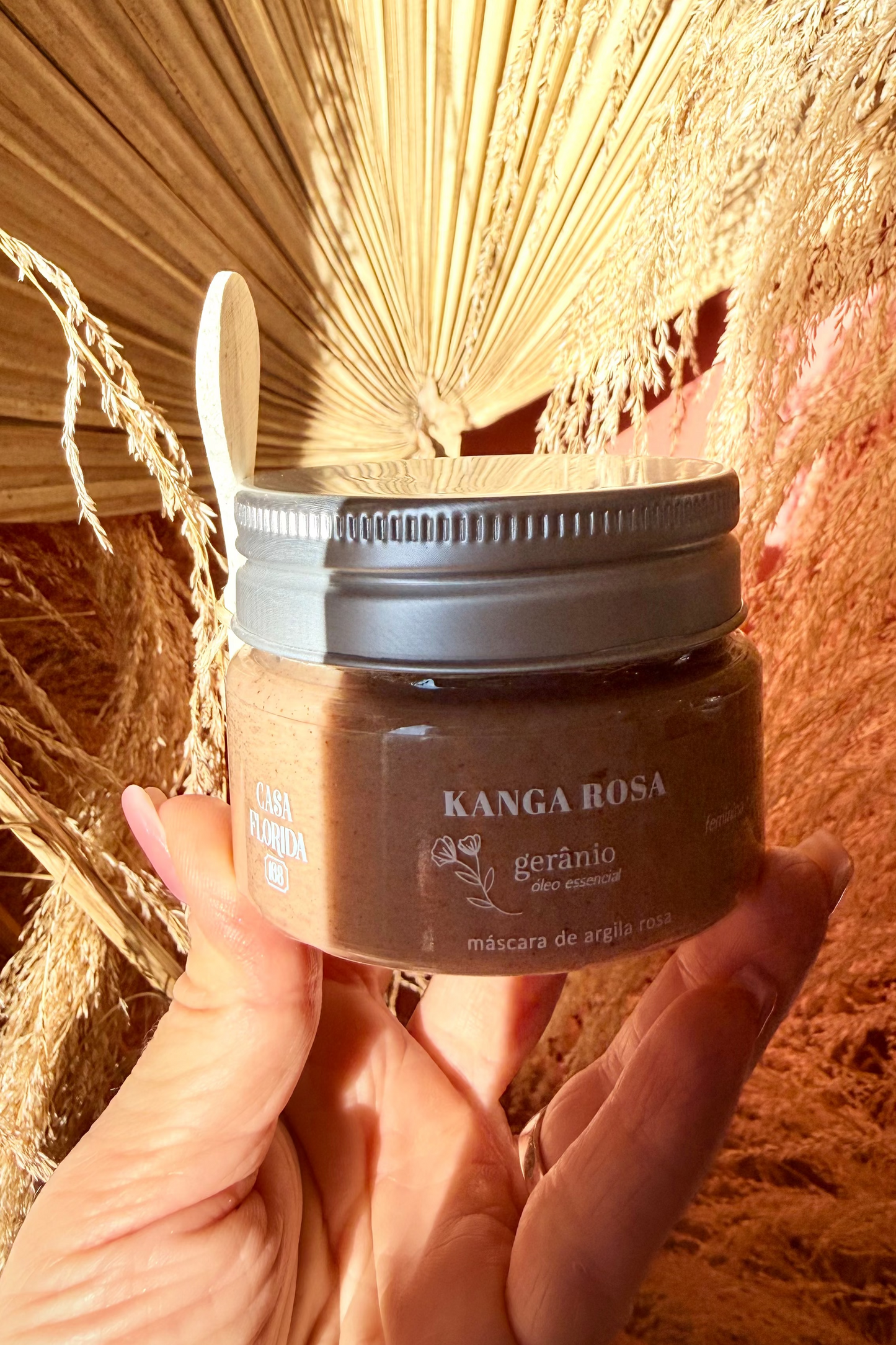 Kanga Rosa | Máscara Facial de Argila Rosa